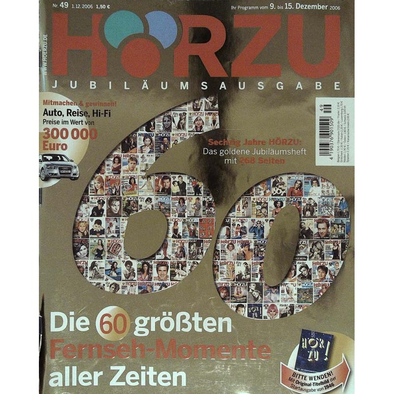 HÖRZU 49 / 9 bis 15 Dezember 2006 - 60 Jahre Hörzu