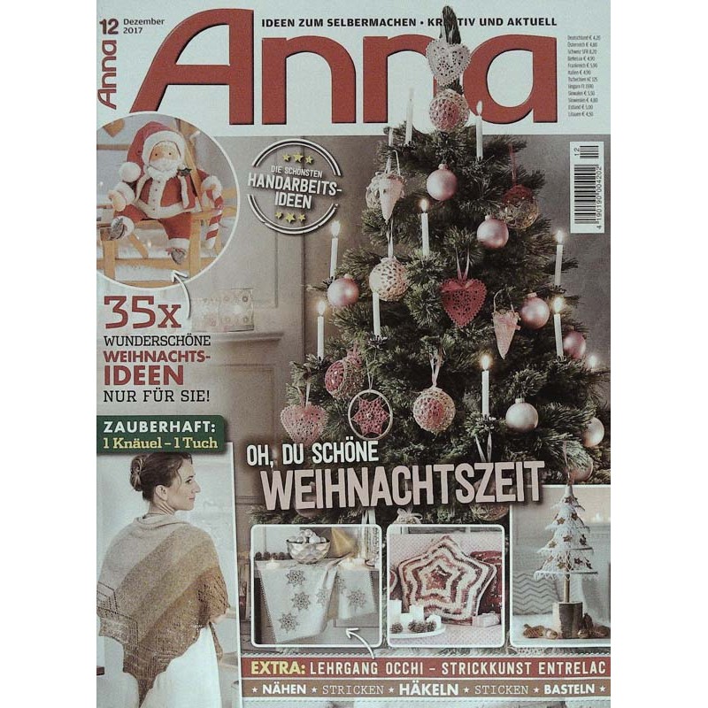 Anna Ideen zum Selbermachen 12/Dezember 2017 - Weihnachtszeit