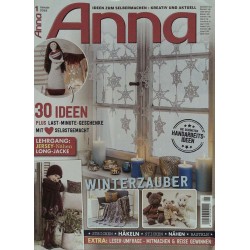 Anna Ideen zum Selbermachen 1/Januar 2018 - Winterzauber