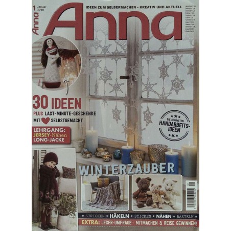 Anna Ideen zum Selbermachen 1/Januar 2018 - Winterzauber