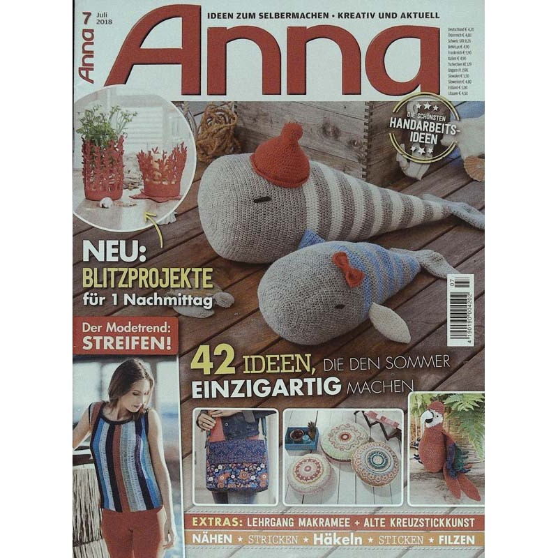 Anna Ideen zum Selbermachen 7/Juli 2018 - Blitzprojekte