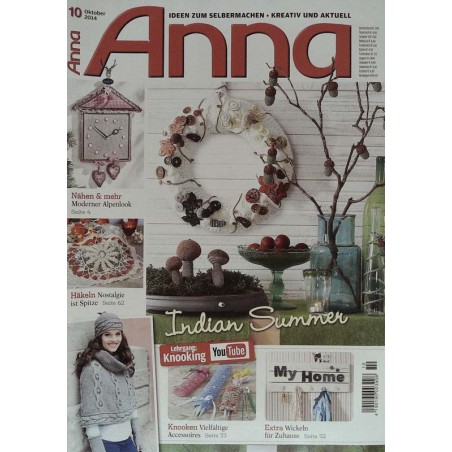 Anna Ideen zum Selbermachen 10/Oktober 2014 - Indian Summer