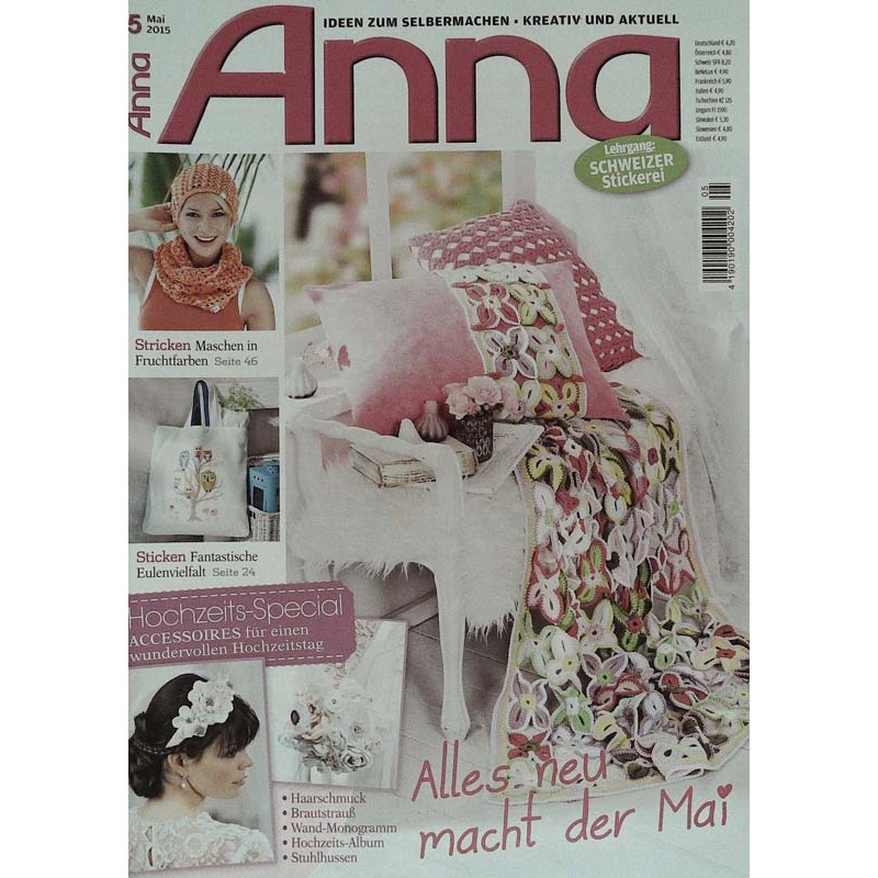 Anna Ideen zum Selbermachen 5/Mai 2015 - Alles neu macht der Mai