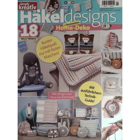 Häkel Designs Sonderheft / Nr.1 - März 2017 - Home Deko