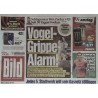 Bild Zeitung Freitag, 24 Oktober 2025 - Vogel-Grippe Alarm