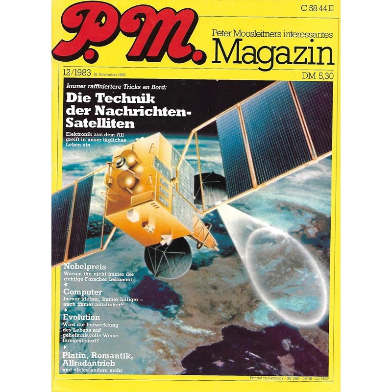 P.M. Ausgabe Dezember 12/1983 - Nachrichten-Satelliten