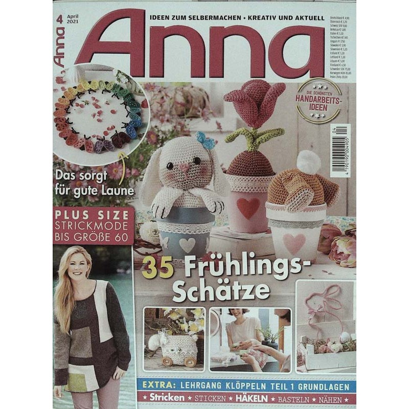 Anna Ideen zum Selbermachen 4/April 2021 - Frühlings-Schätze