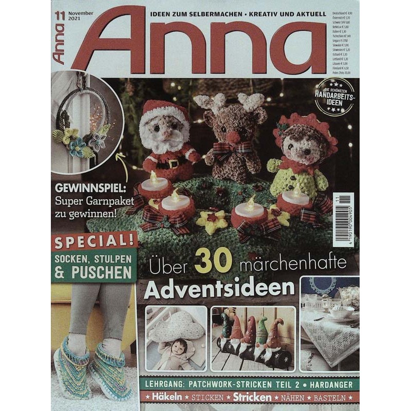 Anna Ideen zum Selbermachen 11/November 2021 - Adventsideen