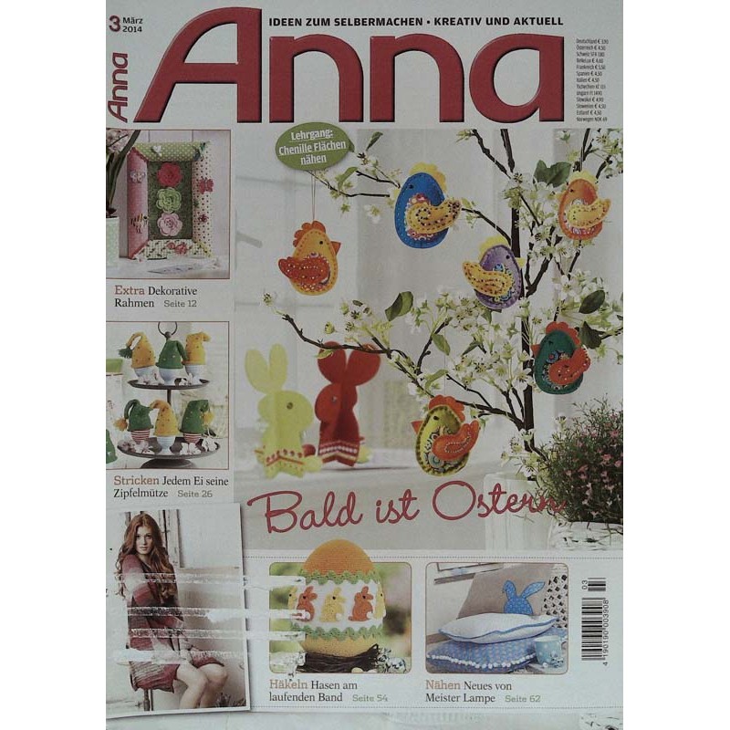 Anna Ideen zum Selbermachen 3/März 2014 - Bald ist Ostern