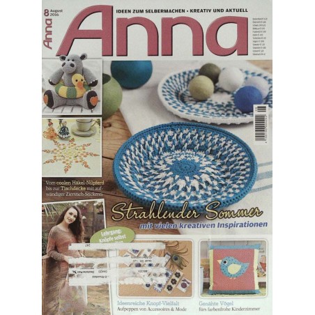Anna Ideen zum Selbermachen 8/August 2016 - Strahlender Sommer
