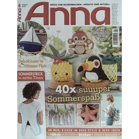 Anna Ideen zum Selbermachen 8/August 2021 - Sommerspaß