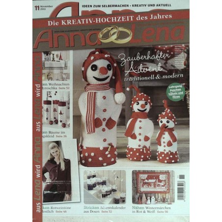 Anna Ideen zum Selbermachen 11/November 2011 - Anna / Lena