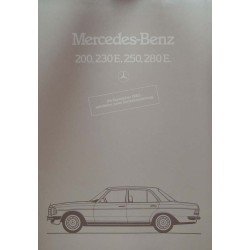 Mercedes-Benz 200, 230E, 250, 280E - von 1982