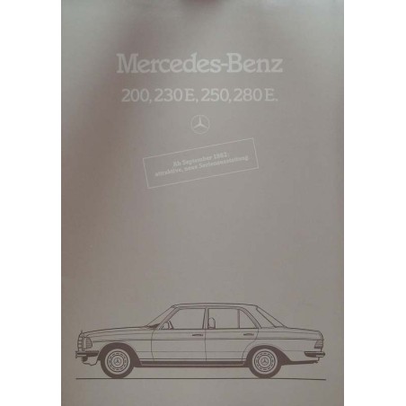 Mercedes-Benz 200, 230E, 250, 280E - von 1982