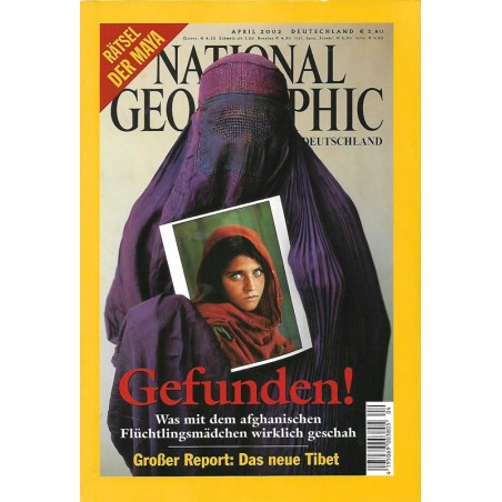 NATIONAL GEOGRAPHIC April 2002 - Gefunden!