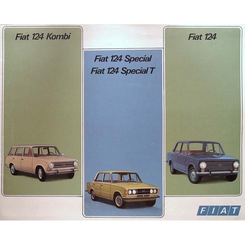 Fiat 124 Kombi, Special, Special T - von März 1973