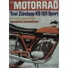 Das Motorrad Nr.26 / 30 Dezember 1972 - Zündapp KS 125 Sport