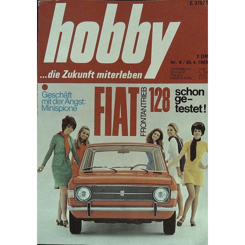 Hobby Nr.9 / 30 April 1969 - Fiat 128
