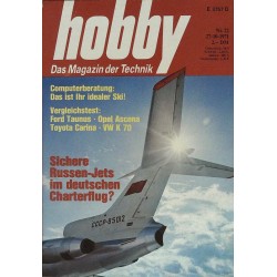 Hobby Nr.22 / 27 Oktober 1971 - Russen Jets