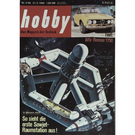 Hobby Nr.4 / 21 Februar 1968 - Sowjet Raumstation