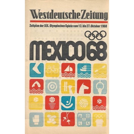 Mexico 1968 - Westdeutsche Zeitung