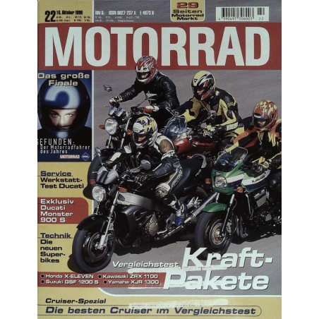 Motorrad Nr.22 / 16 Oktober 1999 - Kraft Pakete