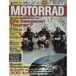 Motorrad Nr.6 / 6 März 1999 - Große Reise-Enduros