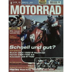 Motorrad Nr.8 / 1 April 1999 - Schnell und gut?