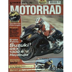 Motorrad Nr.5 / 20 Februar 1999 - Suzuki GSX 1300 R Hayabusa