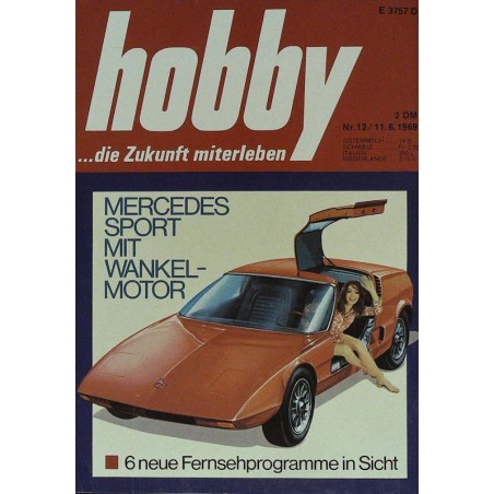 Hobby Nr.12 / 11 Juni 1969 - Mercedes Sport