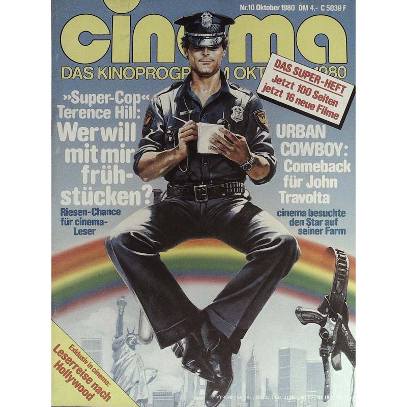 CINEMA 10/80 Oktober 1980 - Super Cop Terence Hill