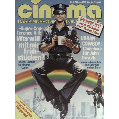 CINEMA 10/80 Oktober 1980 - Super Cop Terence Hill