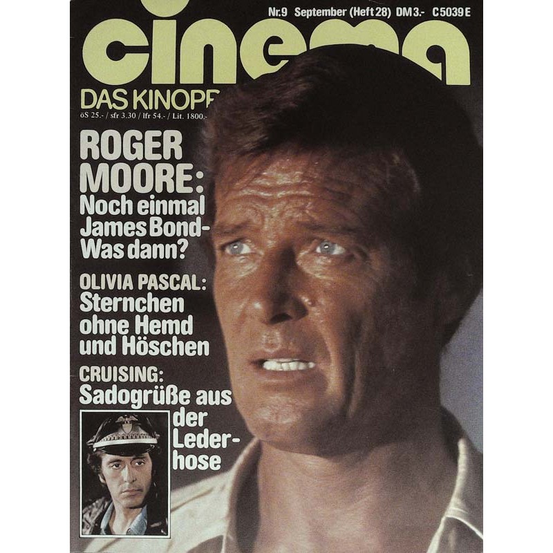 CINEMA 9/80 September 1980 - Rogger Moore