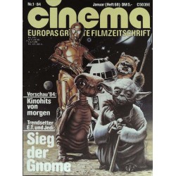 CINEMA 1/84 Januar 1984 - Sieg der Gnome