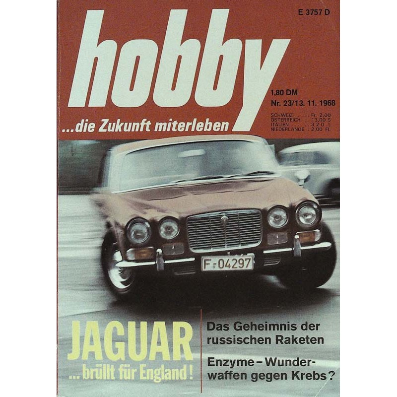 Hobby Nr.23 / 13 November 1968 - Jaguar brüllt für England!