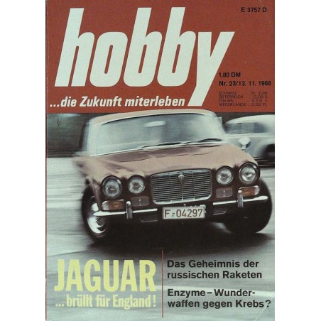 Hobby Nr.23 / 13 November 1968 - Jaguar brüllt für England!