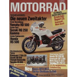 Motorrad Nr.18 / 31 August 1983 - Yamaha RD 500