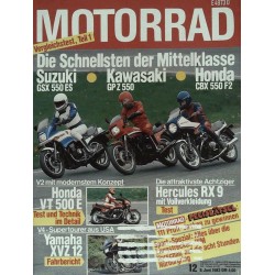 Motorrad Nr.12 / 8 Juni 1983 - Schnelle Mittelklasse