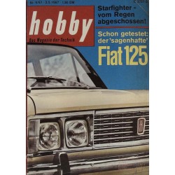 Hobby Nr.9 / 3 Mai 1967 - Fiat 125