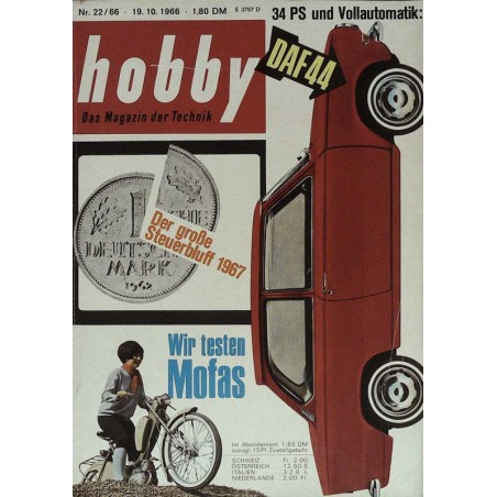 Hobby Nr.22 / 19 Oktober 1966 - DAF 44