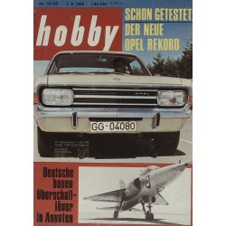 Hobby Nr.19 / 7 September 1966 - Der neue Opel Rekord