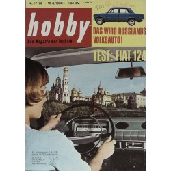 Hobby Nr.17 / 10 August 1966 - Test Fiat 124