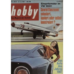 Hobby Nr.26 / 27 Dezember 1967 - Das Auto des Jahres