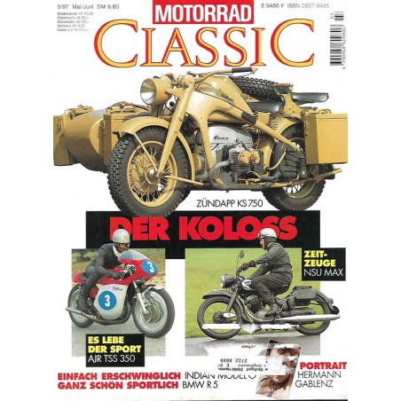 Motorrad Classic 3/97 - Mai/Juni 1997 - Der Koloss