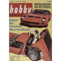 Hobby Nr.23 / 15 November 1967 - Traumrenner Miura