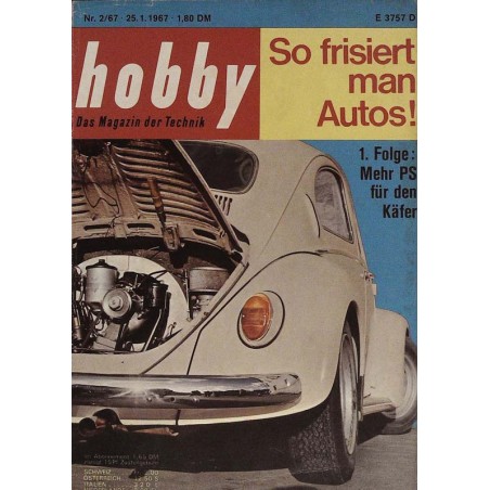 Hobby Nr.2 / 25 Januar 1967 - Mehr PS für den Käfer