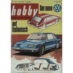 Hobby Nr.4 / 22 Februar 1967 - Der neue VW auf italienisch