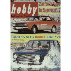 Hobby Nr.8 / 19 April 1967 - Ford 15 M TS vs. Fiat 124