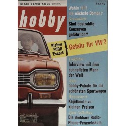 Hobby Nr.5 / 6 März 1968 - Kleiner Ford Escort