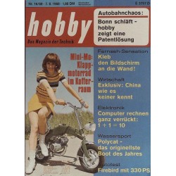 Hobby Nr.16 / 7 August 1968 - Mini-Mo Klappmotorrad